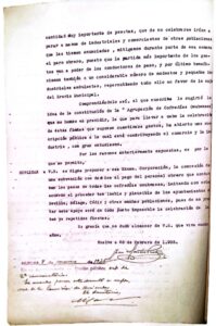 1935 - Subención a Agrupación Cofradías